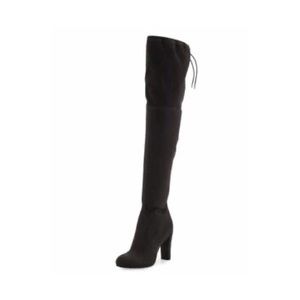 Kent Boots in Black Suede (Above the knee boots)